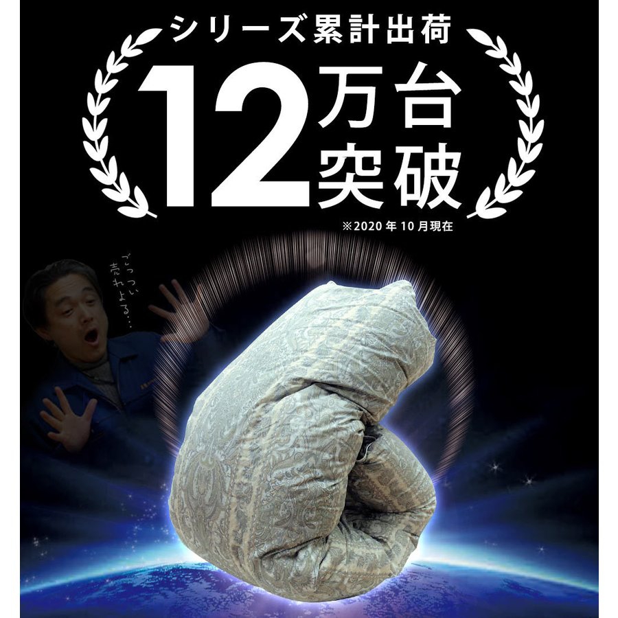 こだわり安眠館 羽毛布団 3SAの商品画像2 