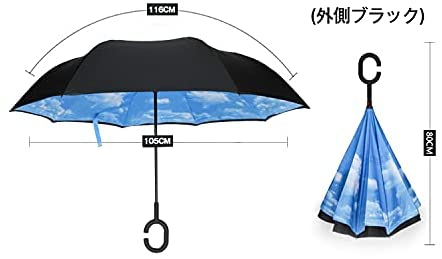 FKstyle(エフケースタイル) 逆さ傘の商品画像9 