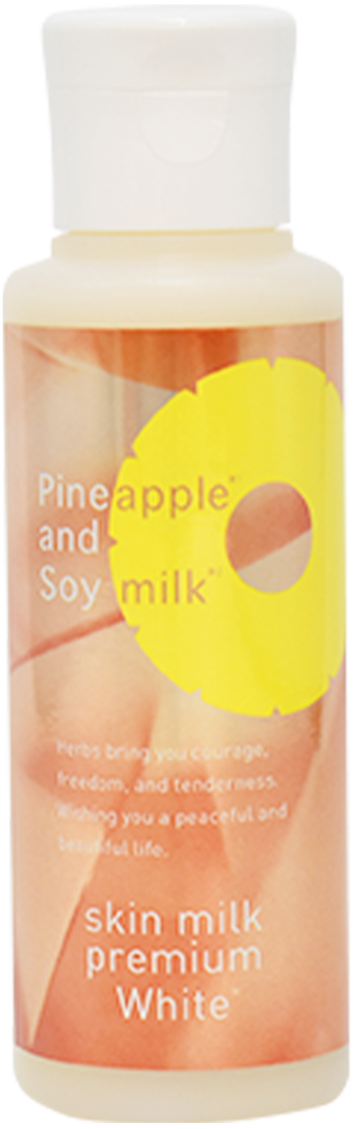鈴木ハーブ研究所 パイナップル豆乳スキンミルクプレミアム美白の商品画像1 