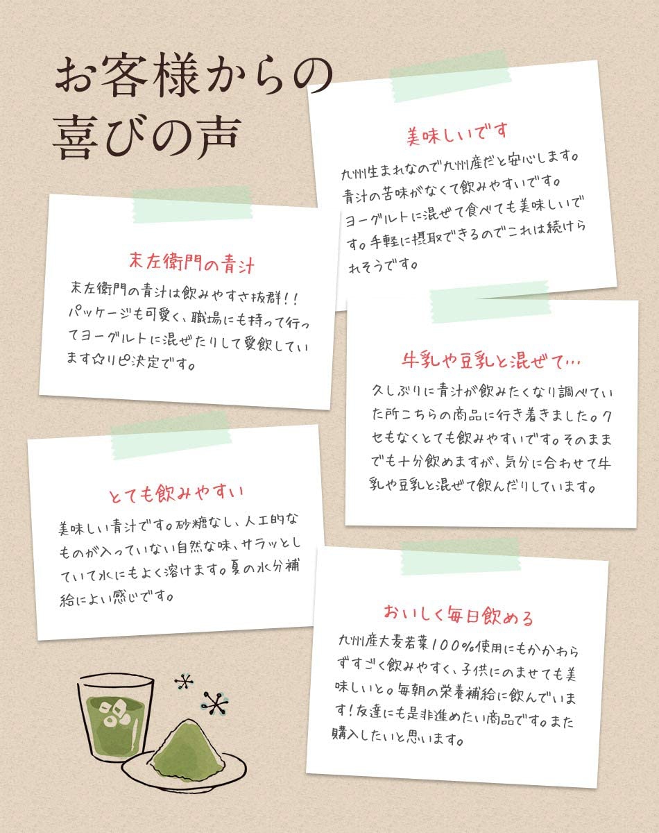 末左衛門(マツザエモン) 九州青汁の商品画像8 