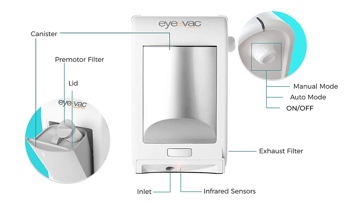 CrowleyJones(クローリージョーンズ) Eye-Vac Professional Vacuum Cleaner EVPRO-Wの商品画像2 