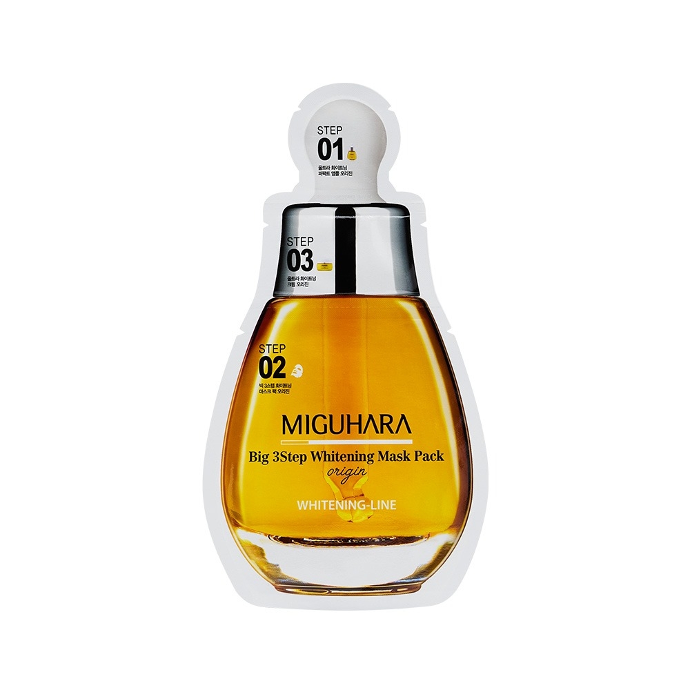 MIGUHARA(ミグハラ) ビッグ3ステップホワイトニングマスクパックオリジン