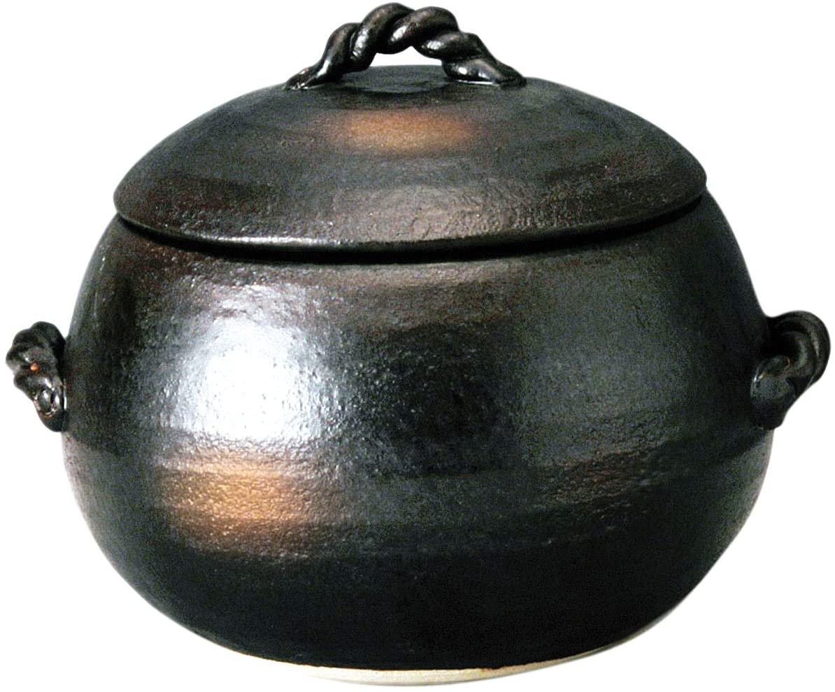 三鈴陶器(Misuzutouki) ごはん鍋