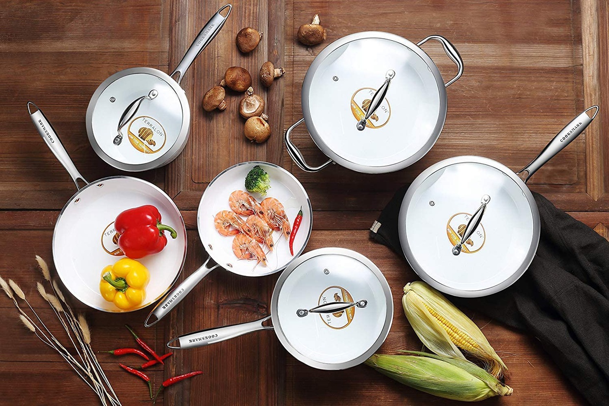 Cooksmark(クックスマーク) セラミックコーティング鍋セット ハクチョウシリーズの商品画像4 