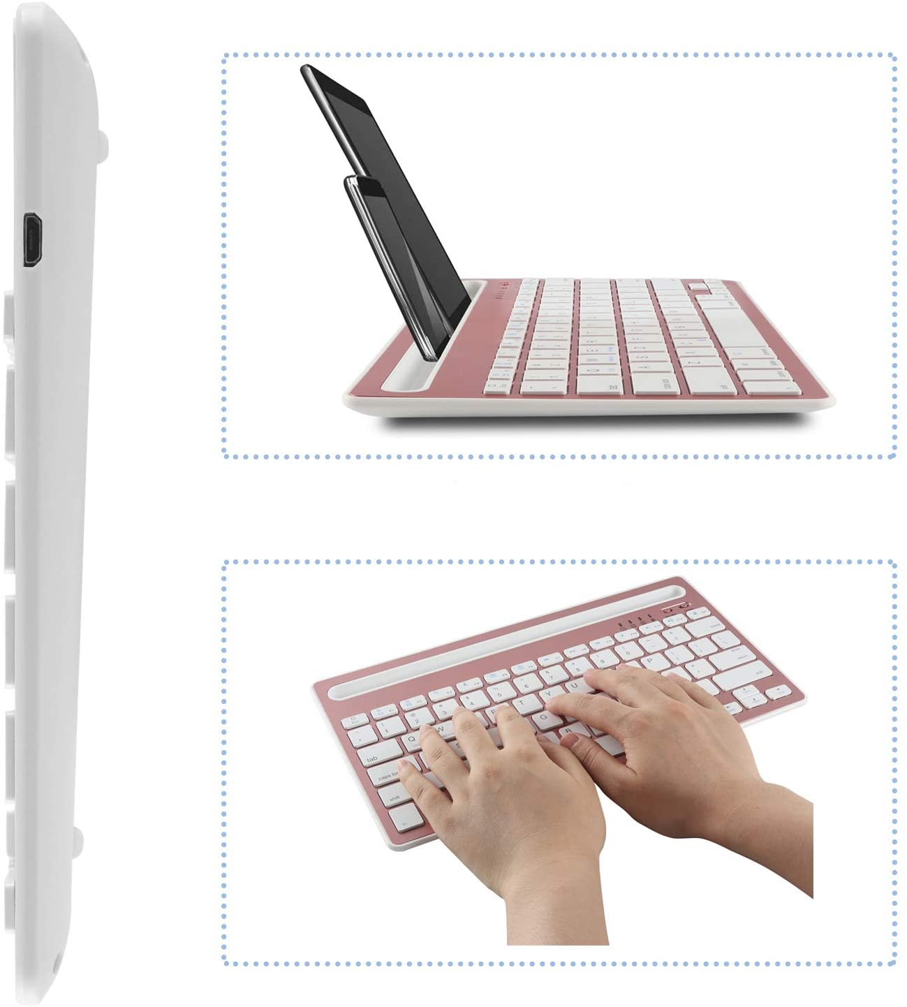 COOLAY(クーレイ) マルチペアリング Bluetoothキーボードの商品画像サムネ5 