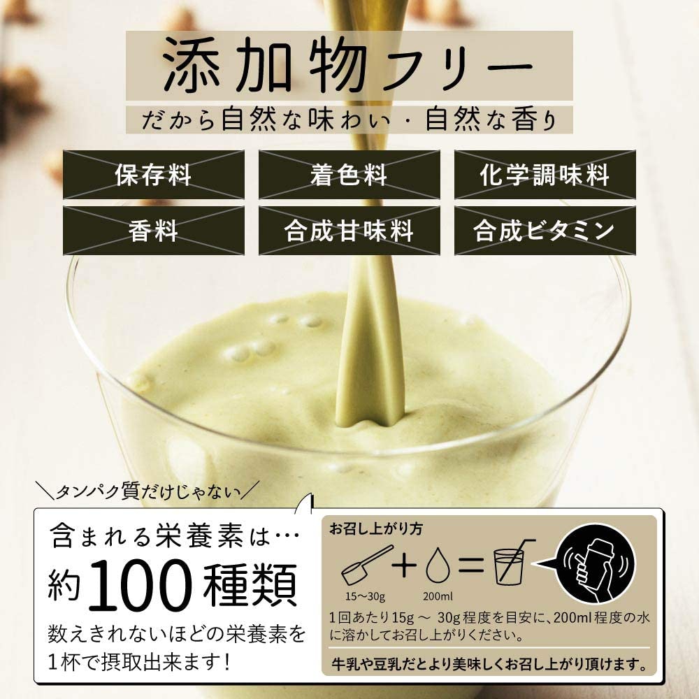 SUNAO製薬 九州アミノシェイク 抹茶きな粉味の商品画像6 