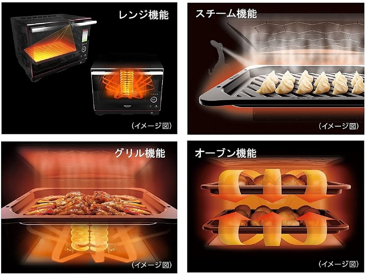Panasonic(パナソニック) ビストロ スチームオーブンレンジ NE-BS1400の商品画像6 