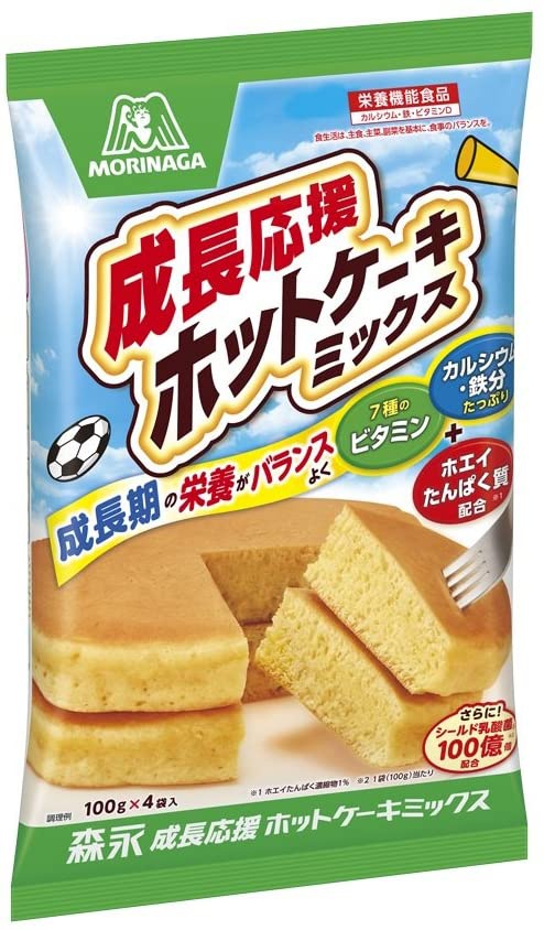 森永製菓(MORINAGA) 成長応援ホットケーキミックスの商品画像1 