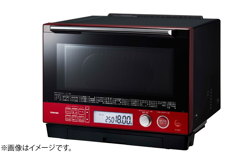 東芝(TOSHIBA) 過熱水蒸気オーブンレンジ 石窯ドーム グランレッド ER-JZ5000の商品画像サムネ4 