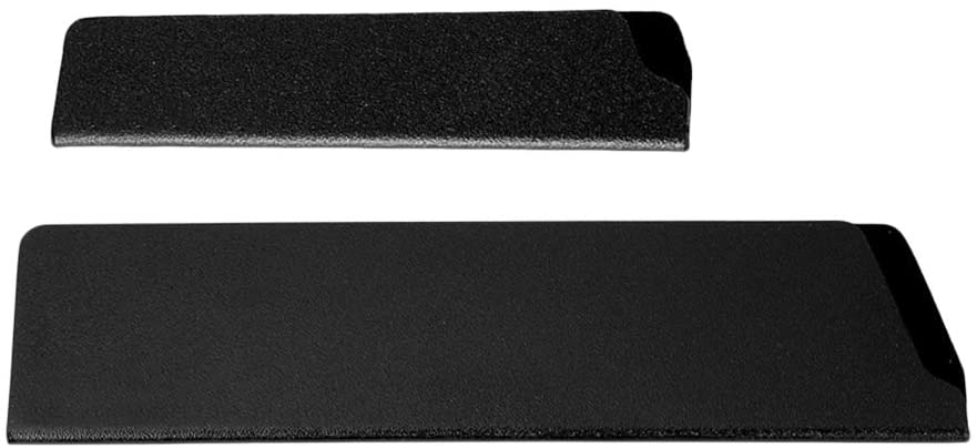 OUNONA(オウノナ) 包丁ケース ナイフシース ナイフカバー プラスチック 黒 2個セット 安全用品の商品画像サムネ1 