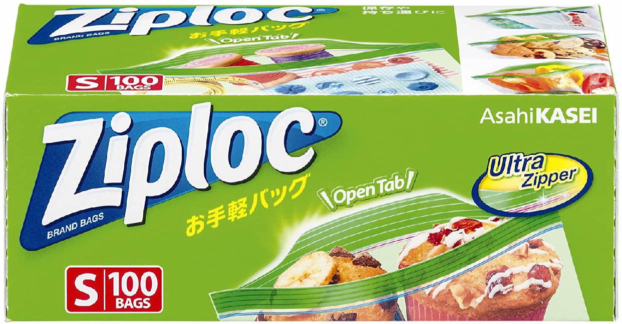 Ziploc(ジップロック) お手軽バッグ Sサイズの商品画像1 