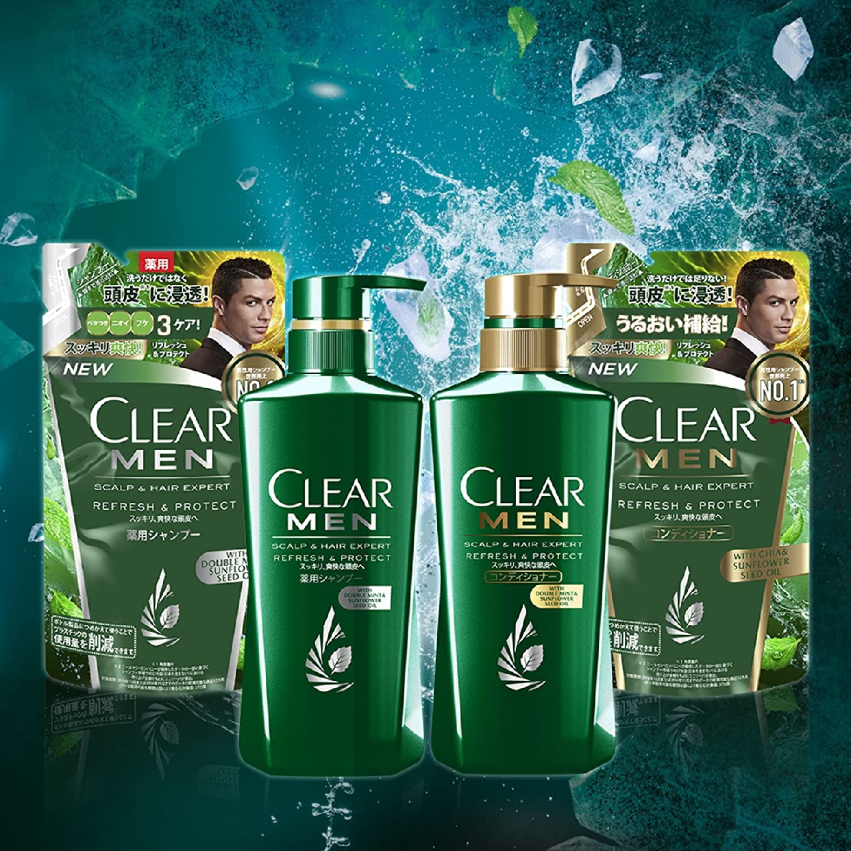 CLEAR for MEN(クリア フォー メン) リフレッシュ&プロテクト 薬用シャンプーの商品画像8 