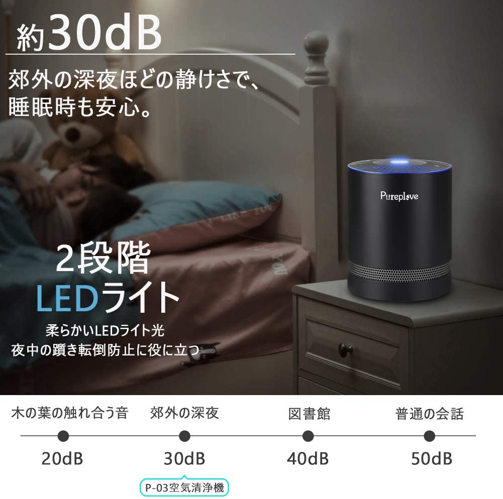 Pureplove(ピュアプラブ) 空気清浄機 CF-P03の商品画像7 
