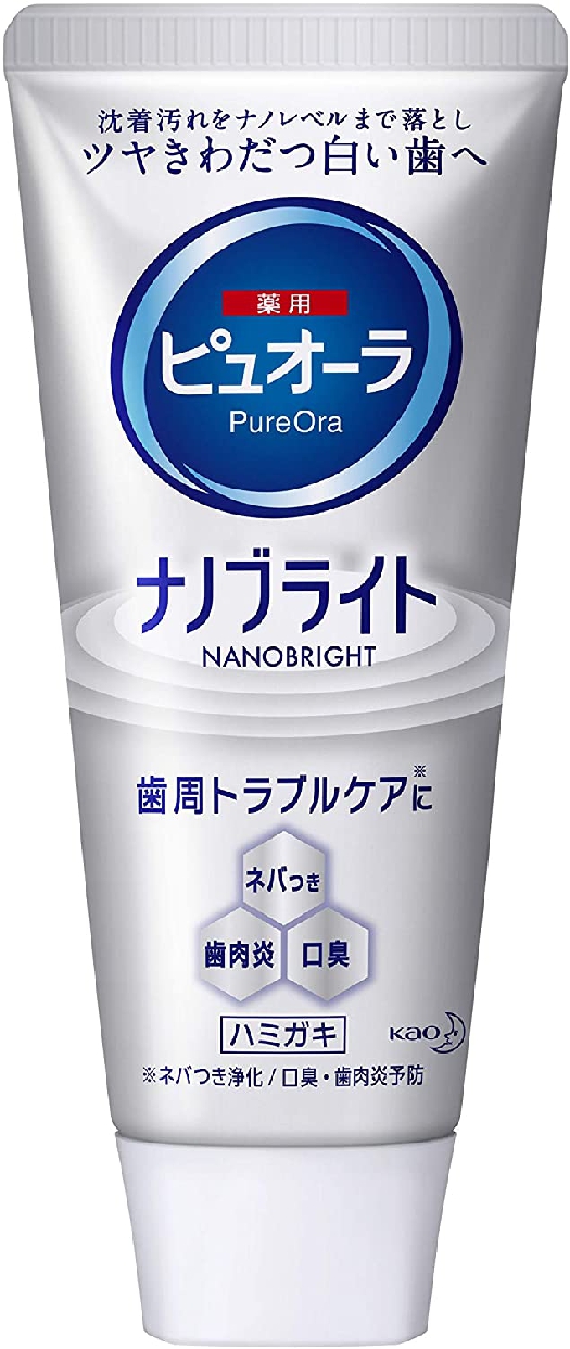 PureOra(ピュオーラ) 薬用ピュオーラ ナノブライト ハミガキの商品画像1 