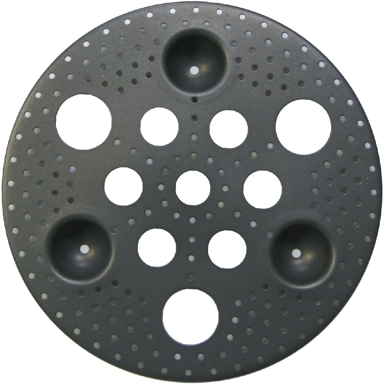 ウルシヤマ金属(ウルシヤマキンゾク) 便利プレート フライパンで簡単蒸し調理 ブラックの商品画像サムネ1 