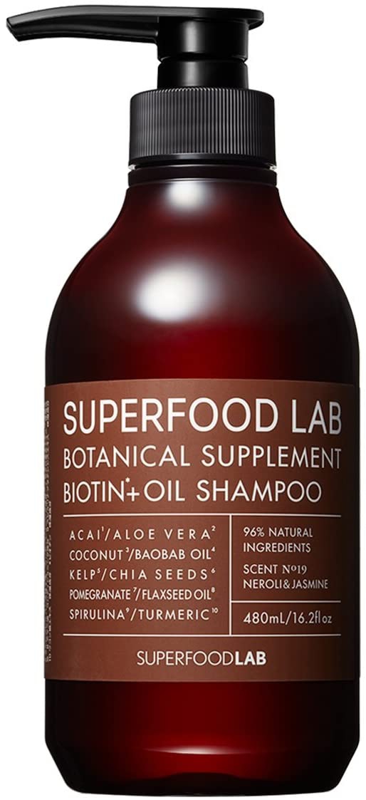 SUPERFOOD LAB(スーパーフードラボ) ビオチン+オイル シャンプー