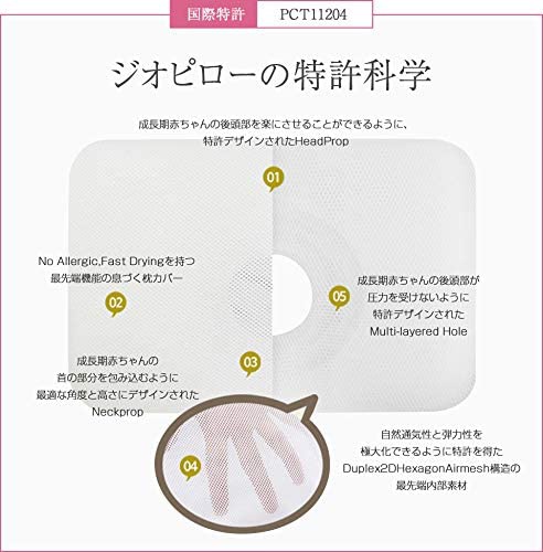 萬祥 赤ちゃん専用枕 ジオピローの商品画像7 