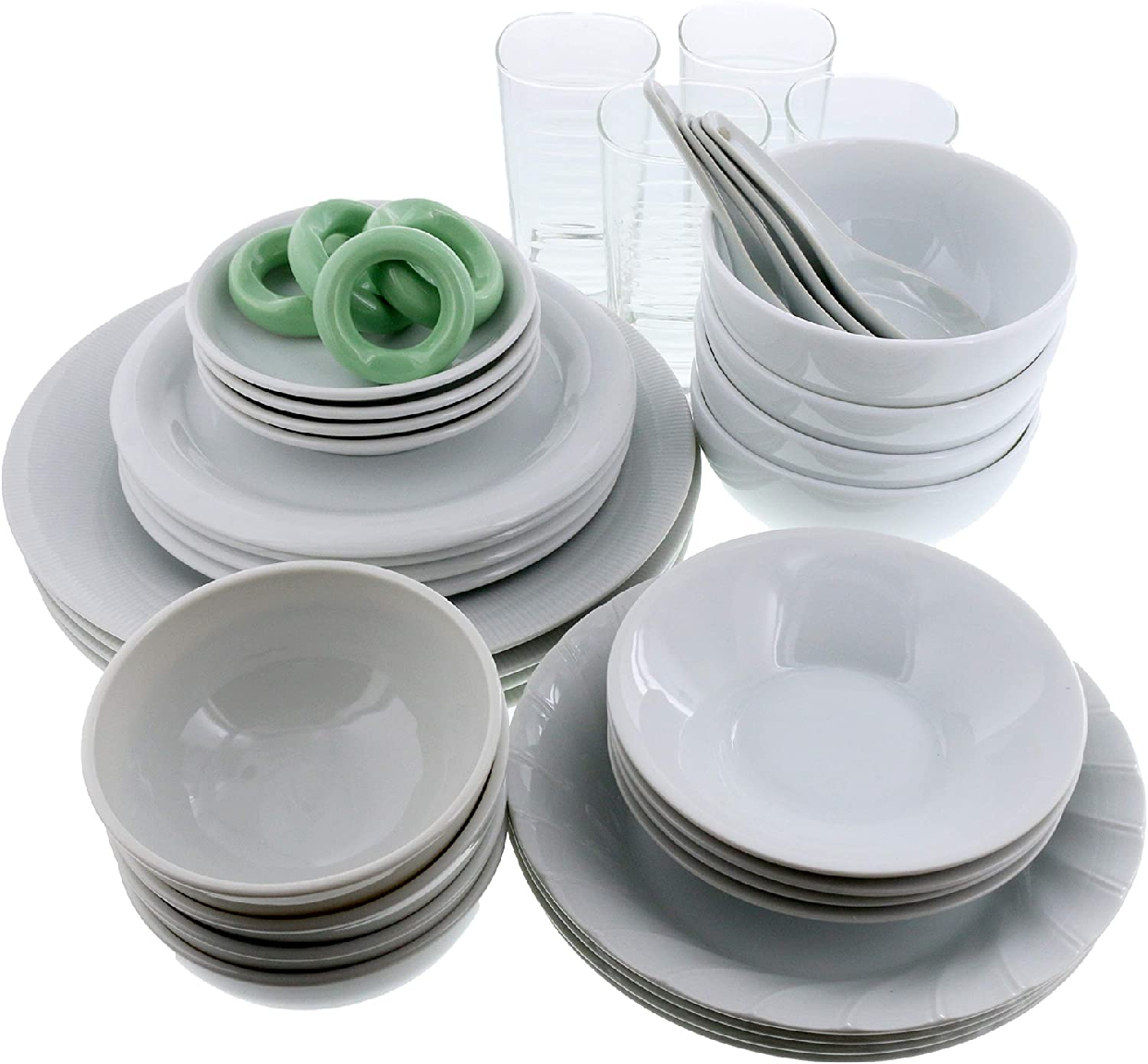 TABLE WARE EAST.(テーブルウェアイースト) 白い食器の福袋 豪華40点セット (アウトレット) ホワイトの商品画像サムネ3 