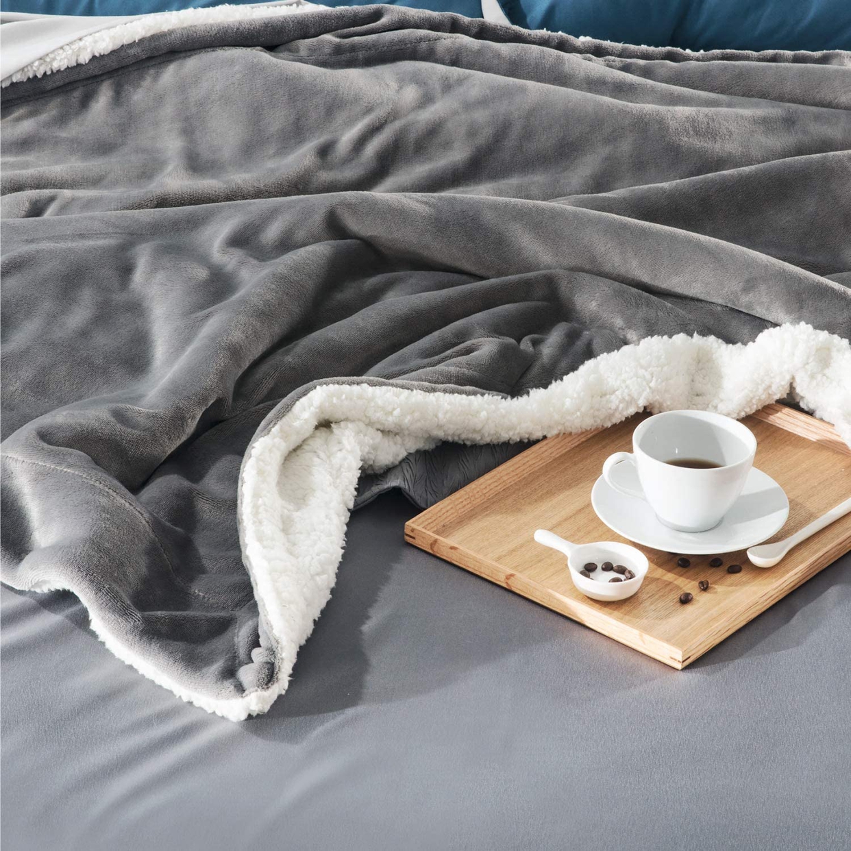 Bedsure 毛布 二枚合わせ シングルの商品画像3 