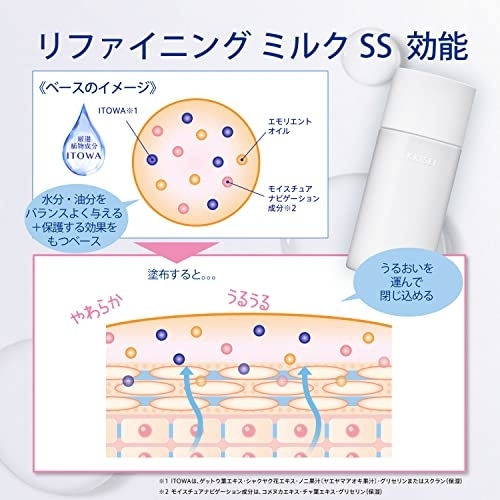雪肌精 クリアウェルネス(SEKKISEI CLEAR WELLNESS) リファイニング ミルク SSの商品画像6 