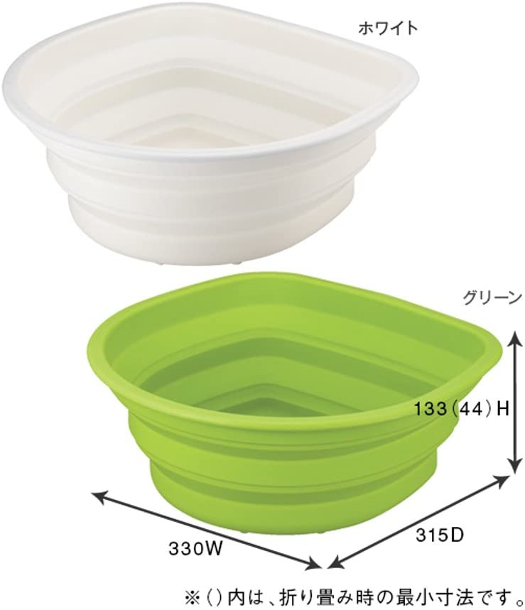 POSE(ポゼ) シリコン洗い桶 ホワイトの商品画像サムネ4 