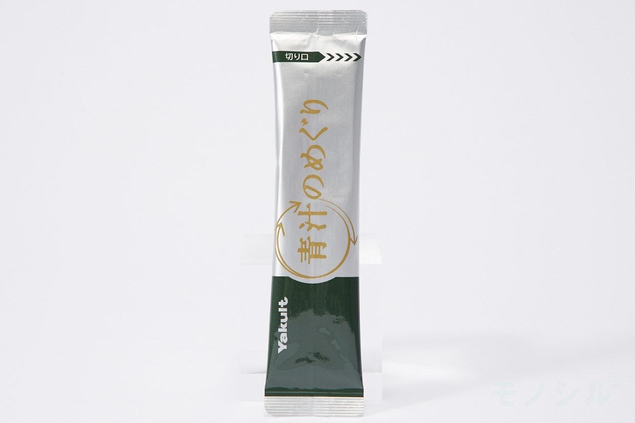 Yakult Health Foods(ヤクルトヘルスフーズ) 青汁のめぐりの商品画像2 個包装のパッケージ