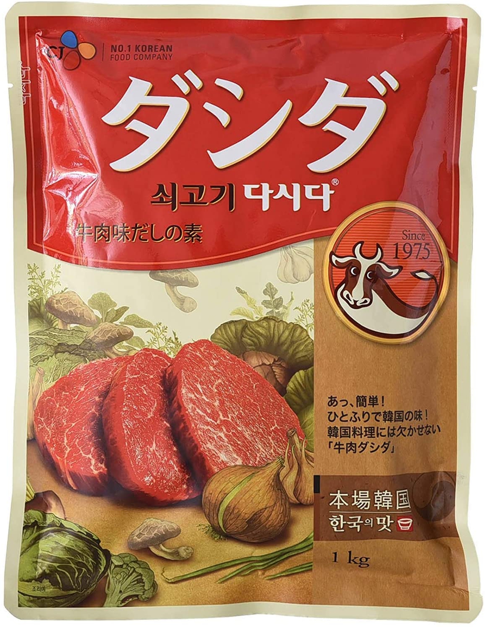 だしおすすめ商品：CJジャパン ダシダ 牛肉味だしの素