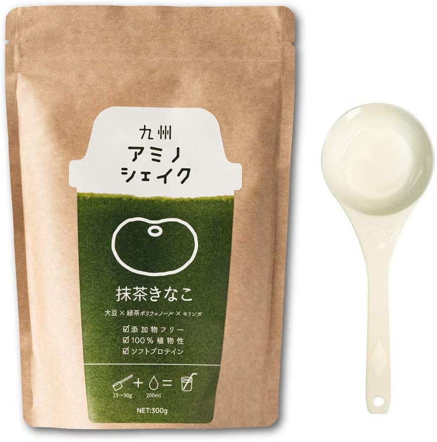 SUNAO製薬 九州アミノシェイク 抹茶きな粉味の商品画像サムネ1 