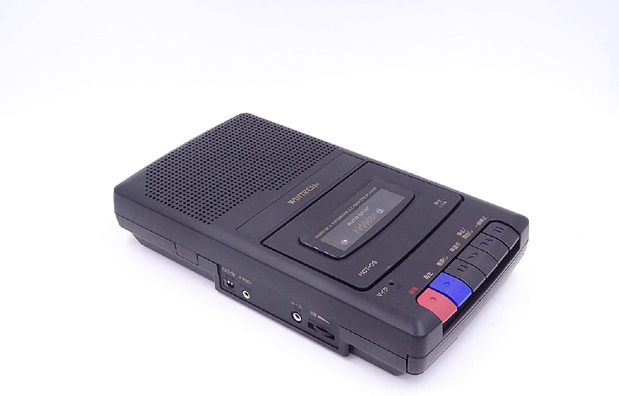 WINTECH(ウィンテック) ハンドル付きポータブルテープレコーダー HCT-03の商品画像サムネ4 
