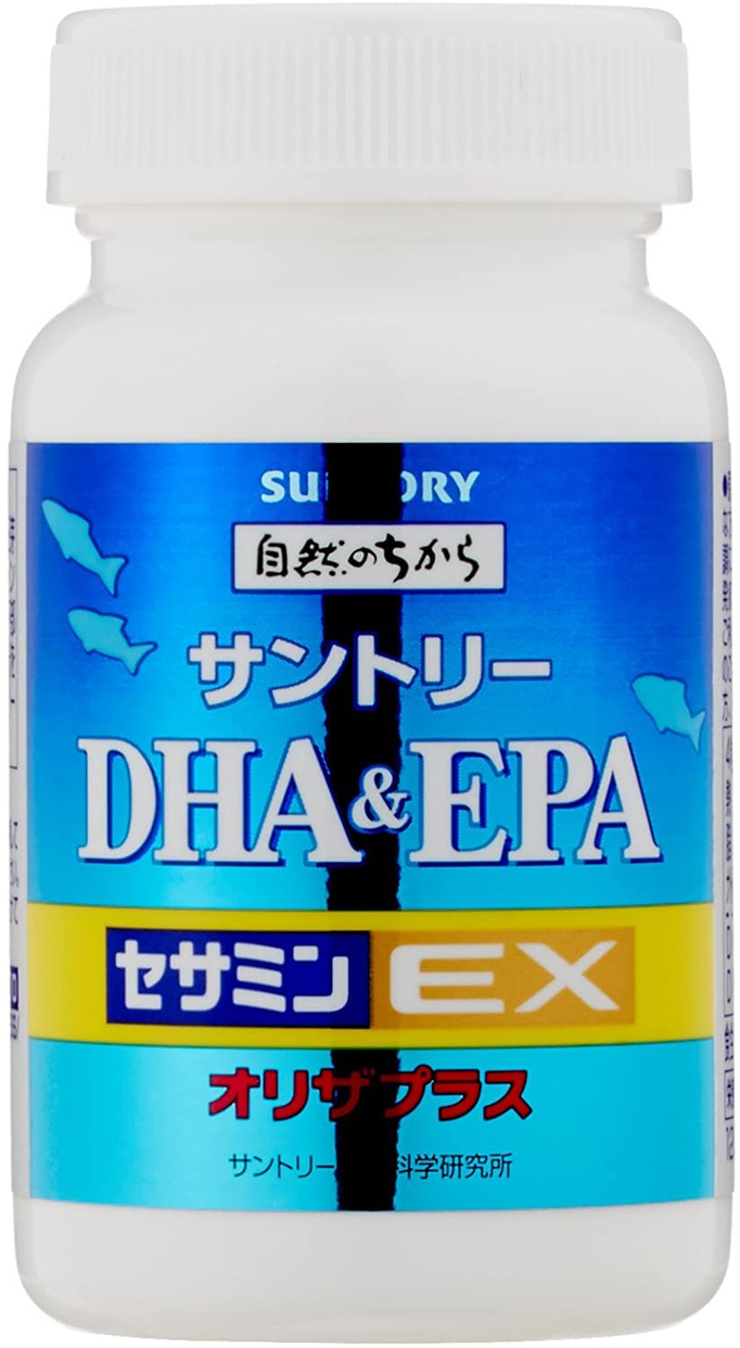 DHAサプリおすすめ商品：SUNTORY(サントリー) DHA&EPA＋セサミンEX