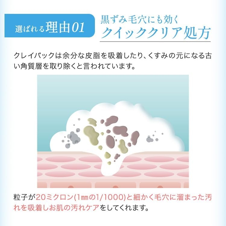 WHIPURE(ホワイピュア) 薬用W・ホワイトクリアパックの商品画像6 