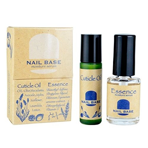 NAIL BASE(ネイルベース) キューティクルオイルと爪の美容液のセットの商品画像1 