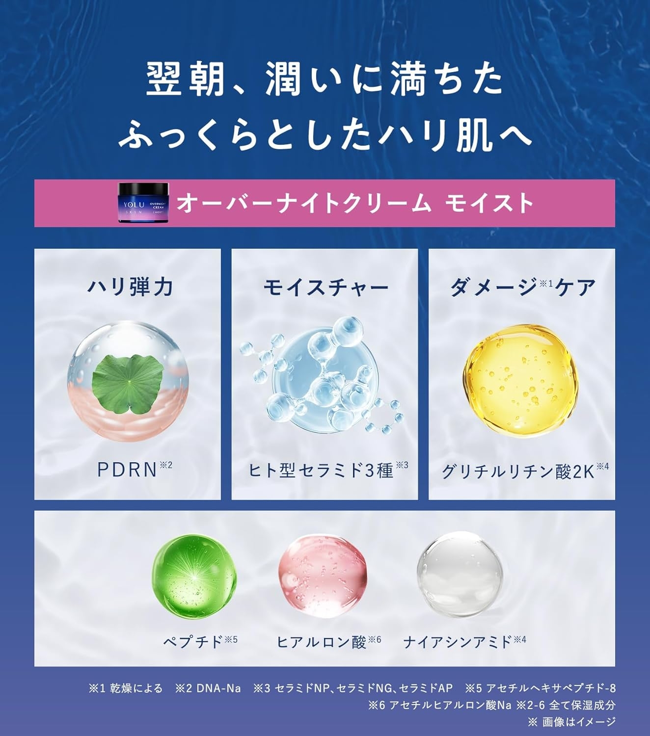 YOLU(ヨル) スキン オーバーナイトクリーム モイストの商品画像11 