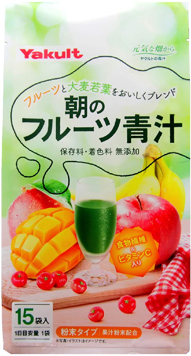 Yakult Health Foods(ヤクルトヘルスフーズ) 朝のフルーツ青汁の商品画像7 