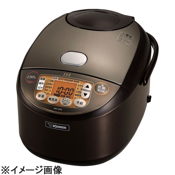 象印(ZOJIRUSHI) IH炊飯器(5.5合炊き)  ZOJIRUSHI 極め炊き NW-VA10-TAの商品画像1 