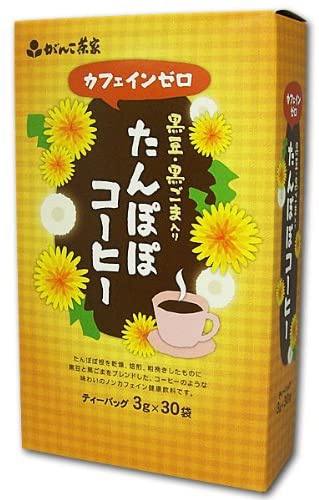 がんこ茶家 黒豆・黒ごま入りたんぽぽコーヒーの商品画像1 