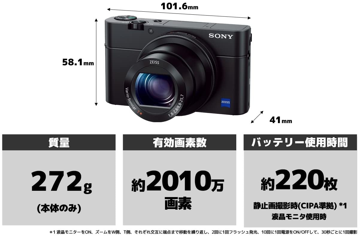 SONY(ソニー) デジタルスチルカメラ RX100V DSC-RX100M5の商品画像4 