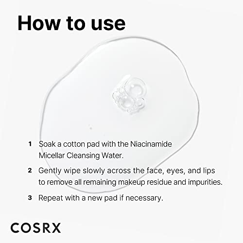 COSRX(コスアールエックス) 弱酸性ナイアシンアミドミセラークレンジングウォーターの商品画像7 