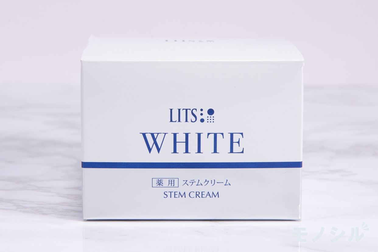 LITS(リッツ) ホワイト 薬用ステムクリームの商品画像2 商品外箱の画像