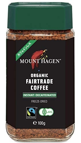 MOUNT HAGEN(マウントハーゲン) オーガニック フェアトレード カフェインレス インスタントコーヒーの商品画像1 