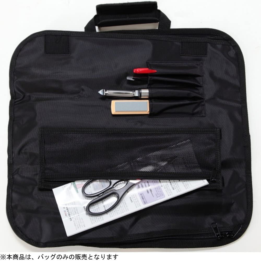 MAC(マック) KR-108 Knife Roll Carrying Bag 包丁ロールバッグ ブラックの商品画像サムネ3 