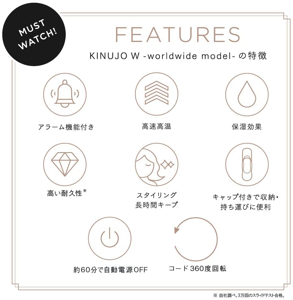 絹女(KINUJO) W ワールドワイドモデルの商品画像7 