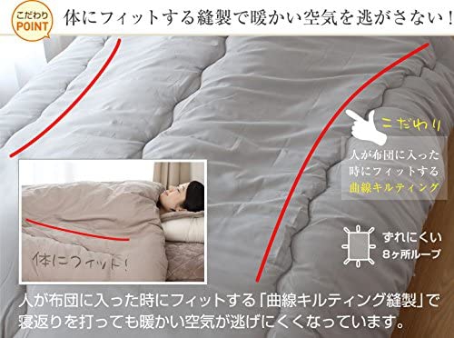 BiLLiON(ビリオン) シンサレート掛け布団 A754の商品画像3 