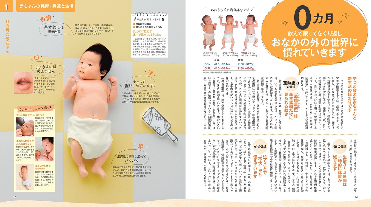 主婦の友社 はじめてママ&パパの育児 0～3才赤ちゃんとの暮らし 気がかりがスッキリ！の商品画像2 