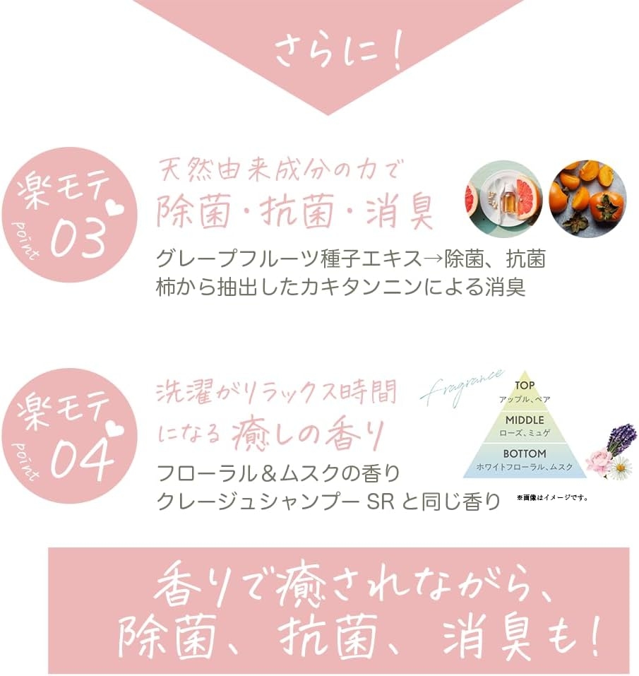 CLAYGE(クレージュ) ランジェリーウォッシュの商品画像5