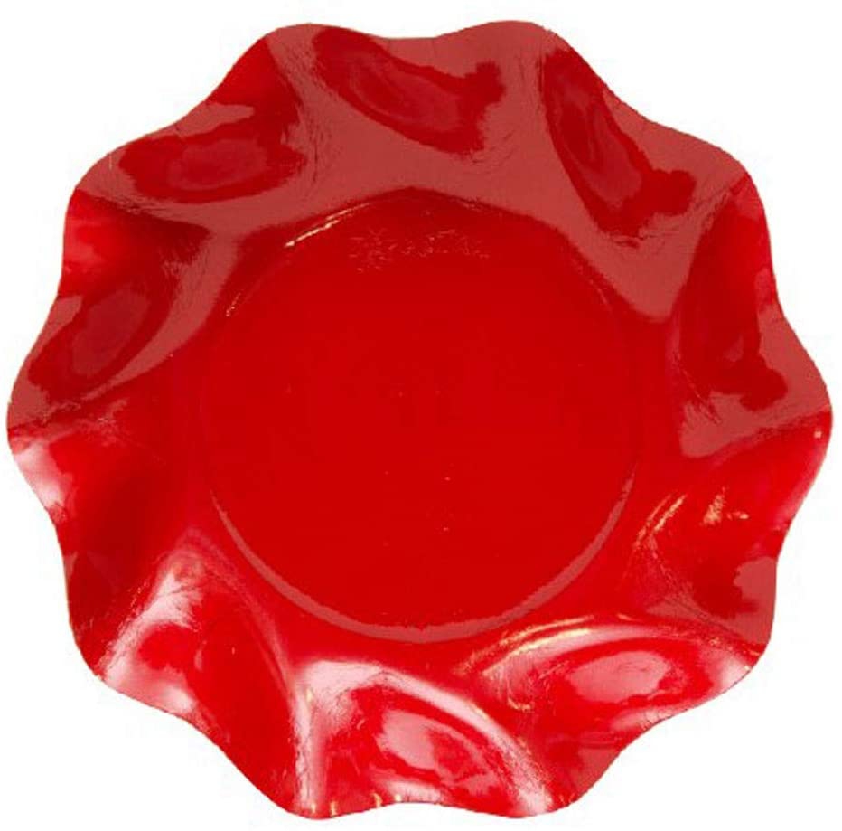紙皿おすすめ商品：Exclusive Trade(エクスクルーシブトレイド) ペーパーボウル 18cm Red