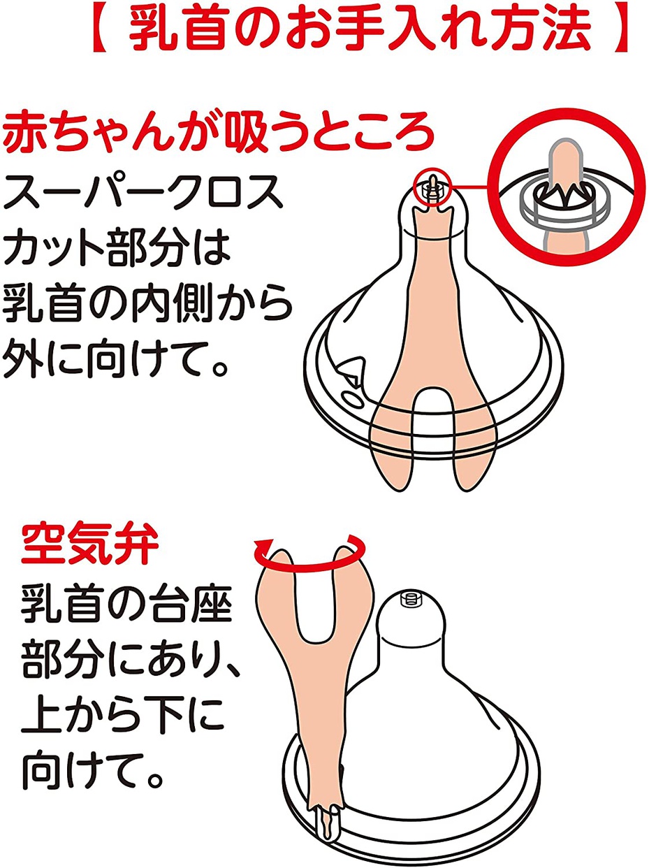 ChuChuBaby(チュチュベビー) らく飲み哺乳びん 広口タイプ 耐熱ガラス製の商品画像11 
