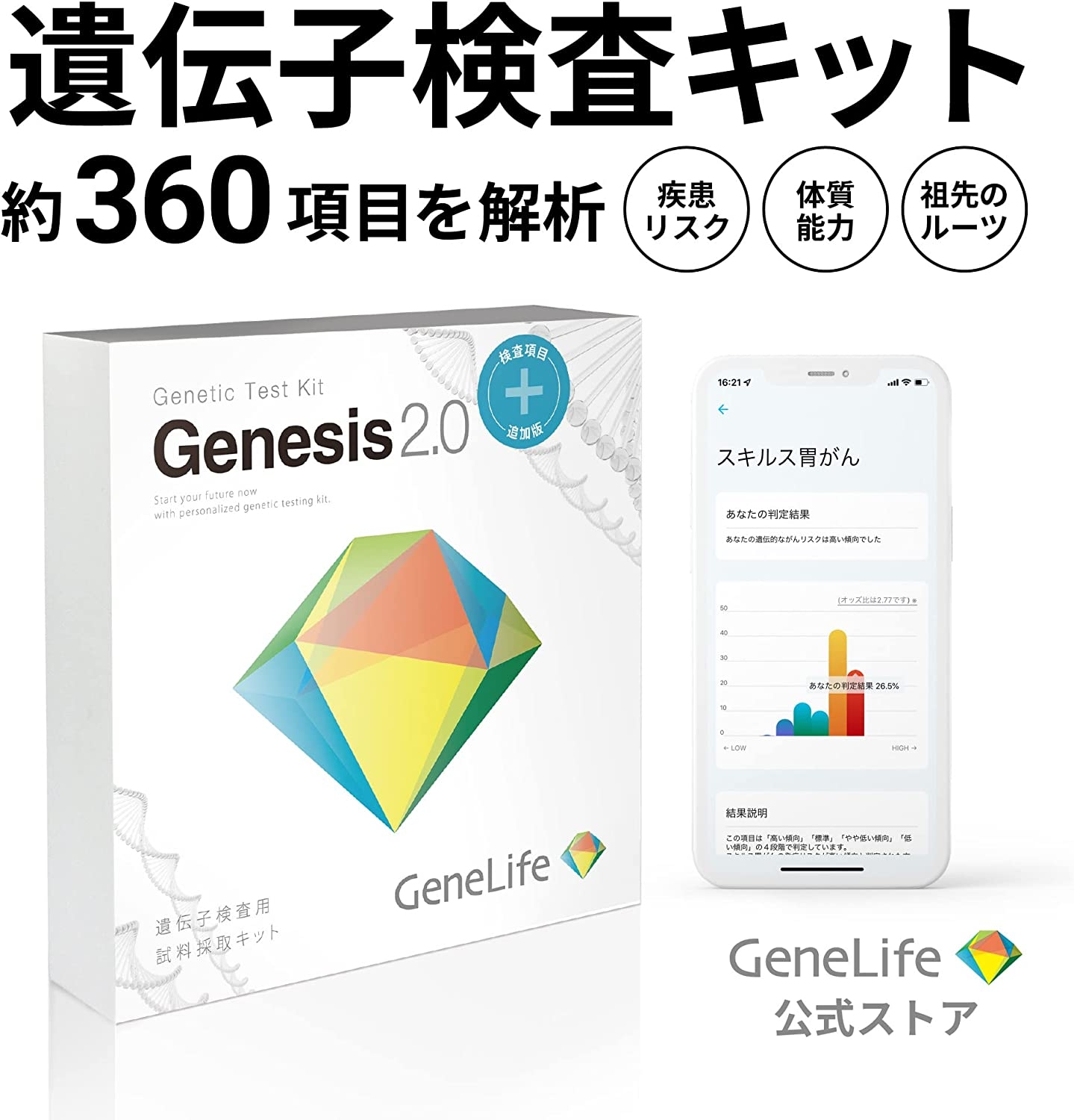 GeneLife(ジーンライフ) Genesis2.0 Plusの商品画像サムネ2 