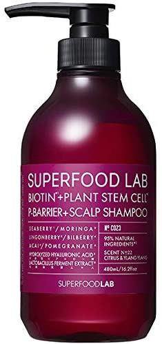 SUPERFOOD LAB(スーパーフードラボ) ビオチン+ピー・バリア スカルプ シャンプーの商品画像1 