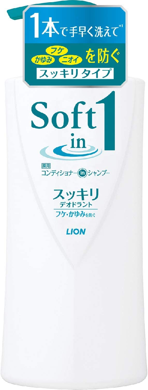 Soft in 1(ソフトインワン) シャンプー スッキリデオドラントの商品画像